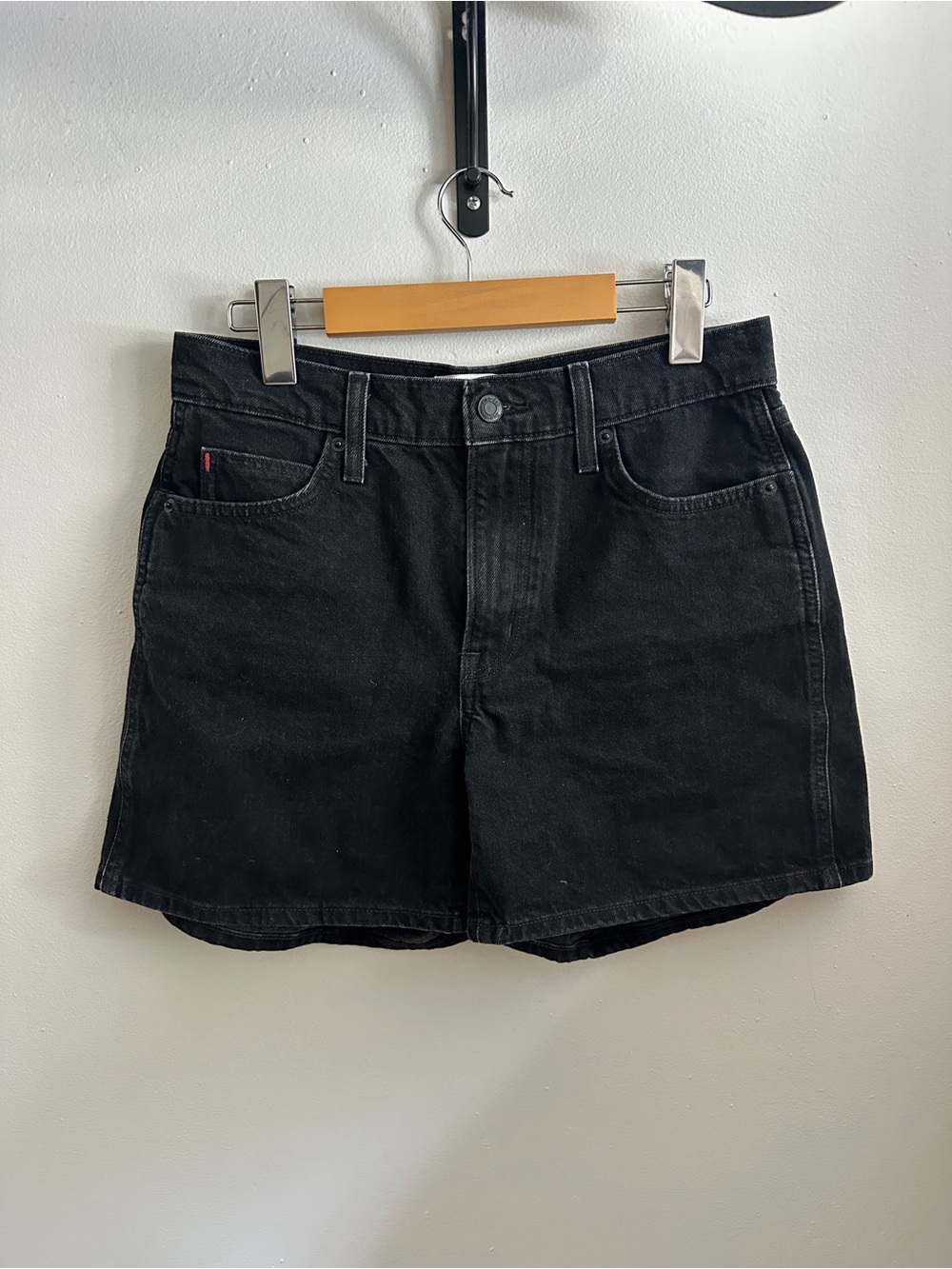 Sunday Best Black Denim Jean Shorts